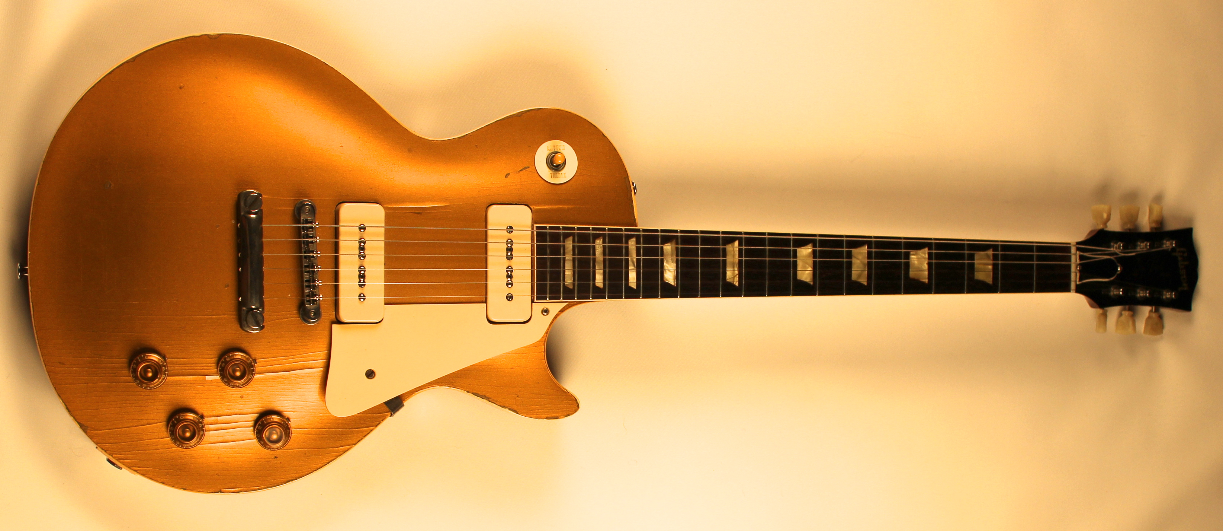 Gibson Les Paul Gold Top 2008 - $ 35,000.00 en Mercado Libre