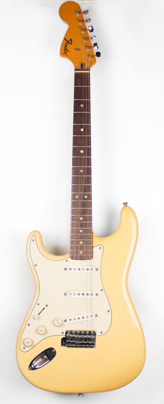 1972 Fender Stratocaster Left Hand White-2