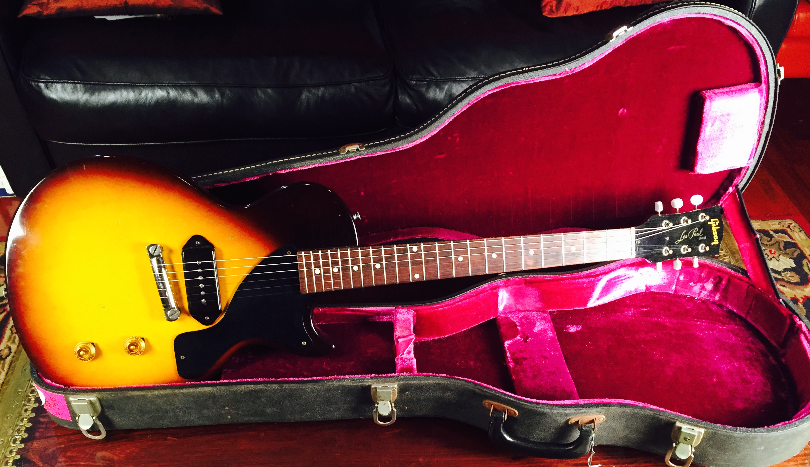 1957 Gibson Les Paul Jr Sunburst