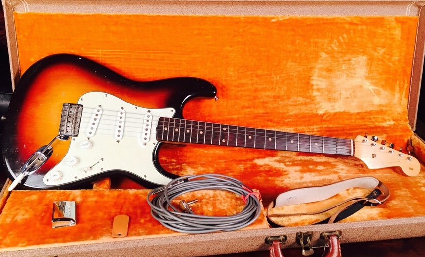 1959 Fender Slab Board Stratocaster Sunburst