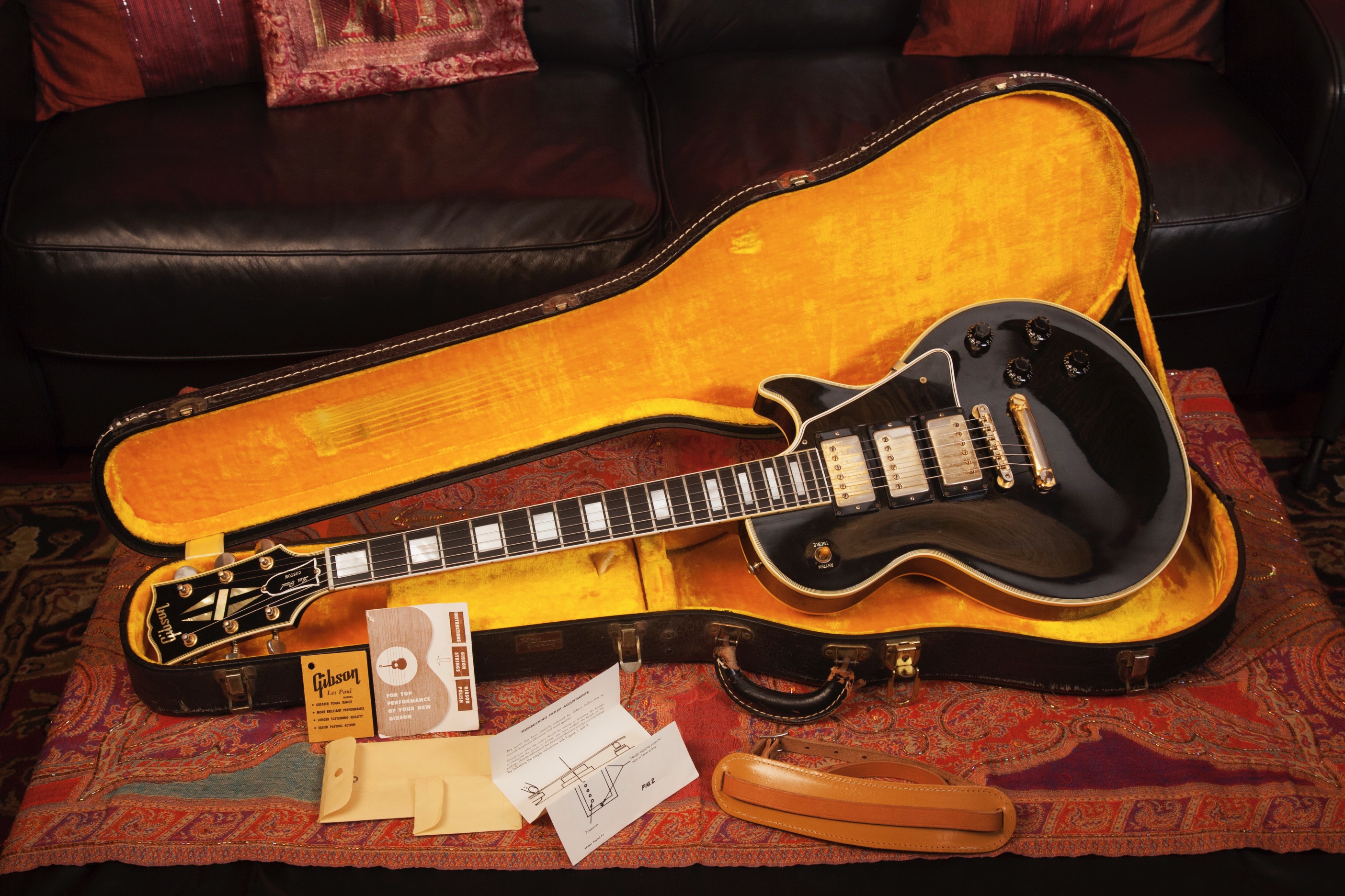1959 Gibson Les Paul Custom Black Beauty SN 91802