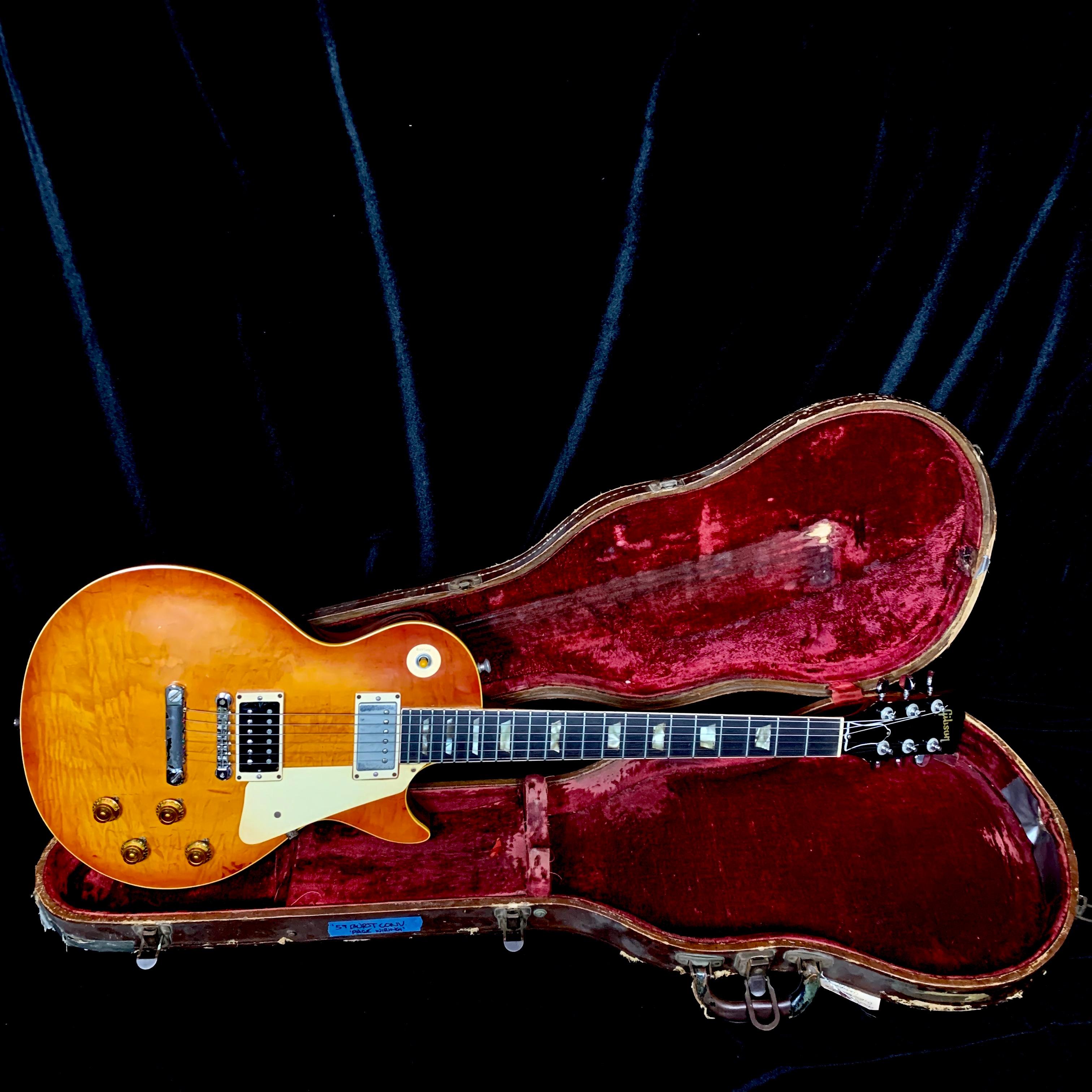 1952 Gibson Les Paul Gold Top Conversion to Sunburst
