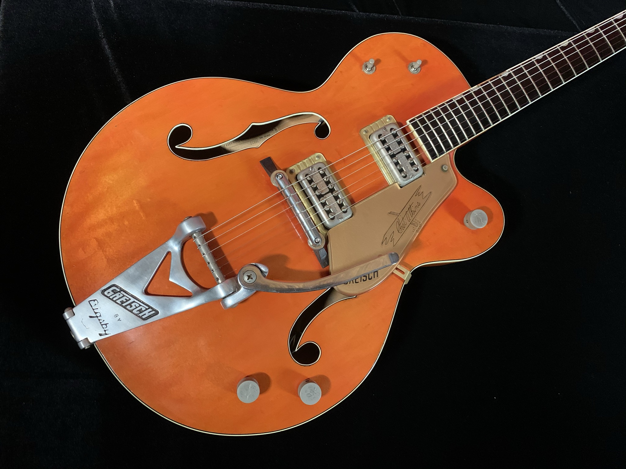 Drew Berlin's Vintage Guitars | 1960 Gretsch 6120 SN# 38812 Good