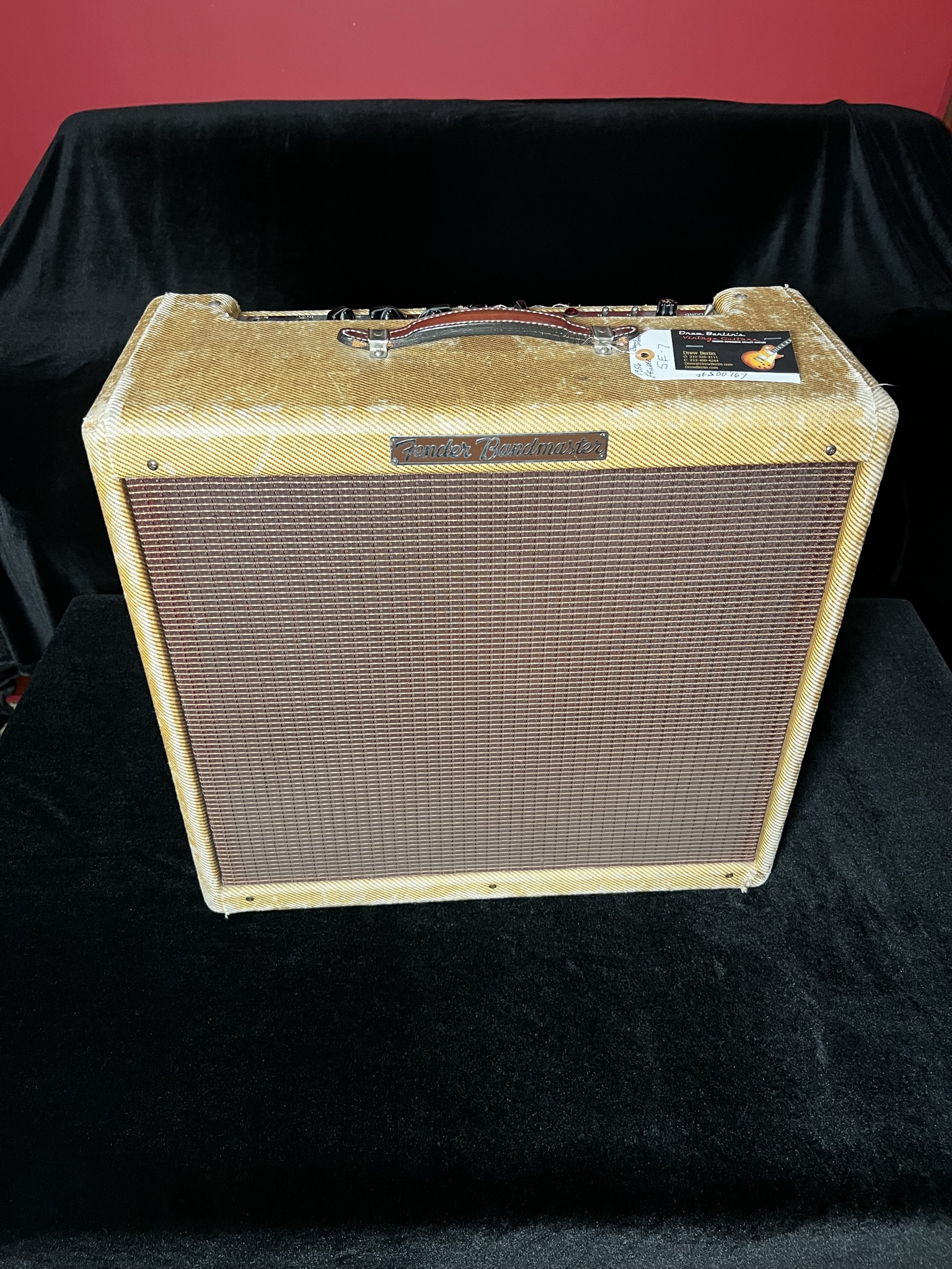 1956 Fender Tweed 3x10 Bandmaster 5E-7