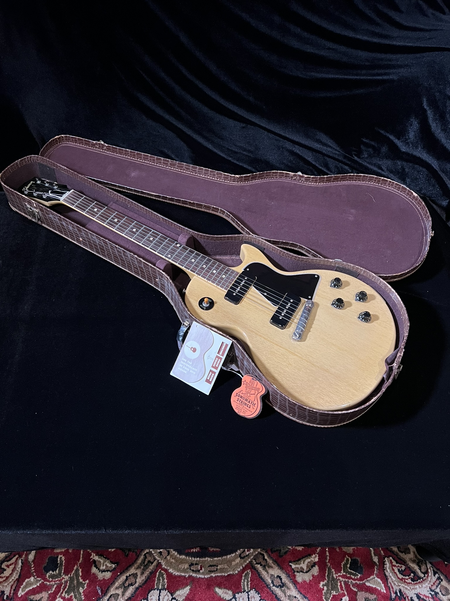 1956 Gibson Les Paul Special TV Yellow SN 6 12811