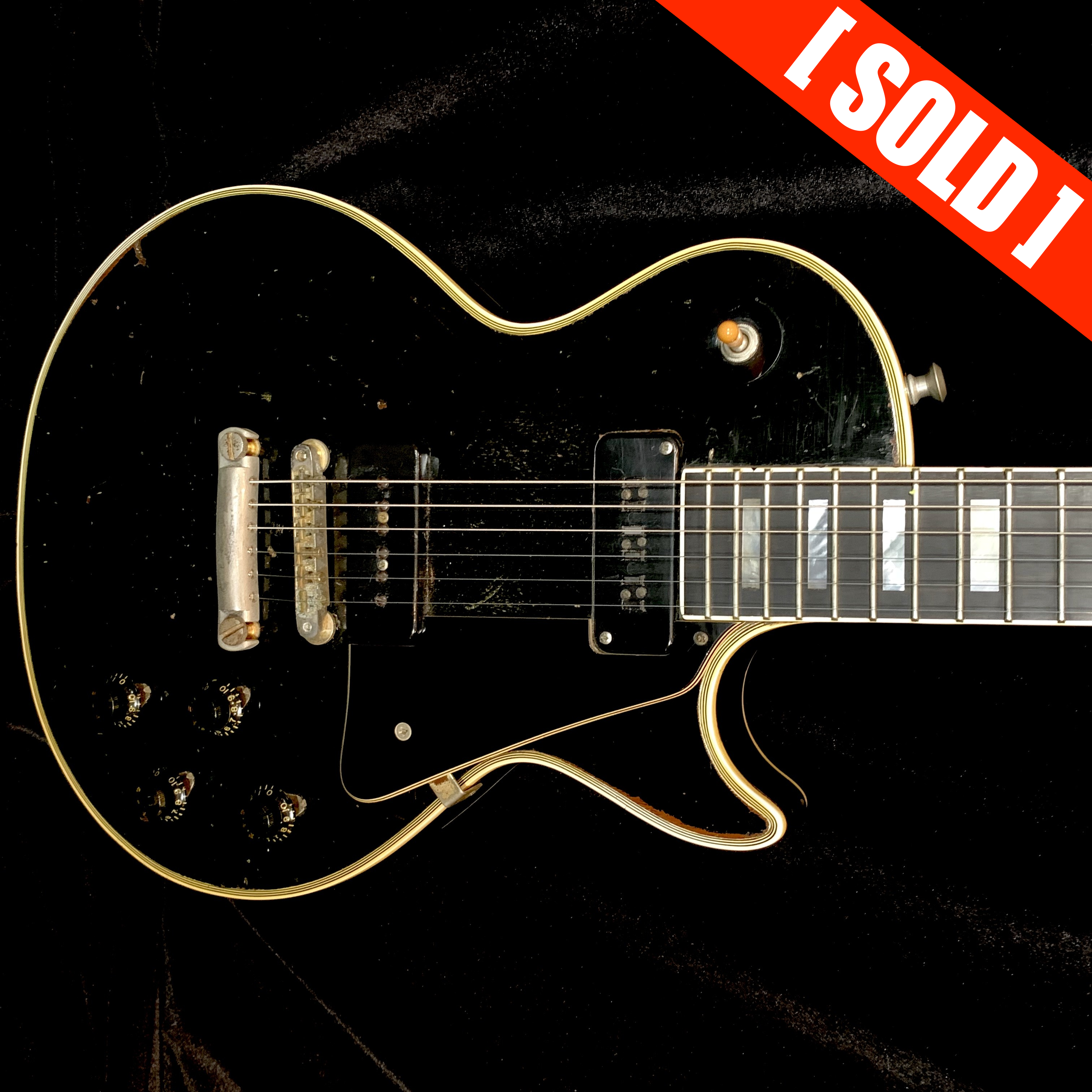1956 Gibson Les Paul Custom Black Beauty SN# 62638