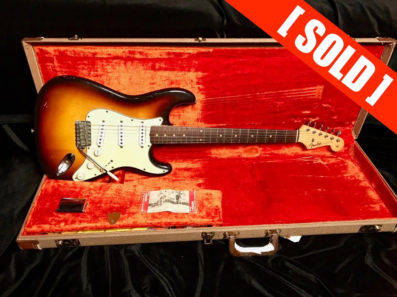 1959 Fender Slab Board Stratocaster (SN# 4378) 100% Original