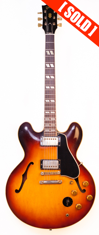  1959 Gibson ES345 Sunburst Original Case Serial #A31134
