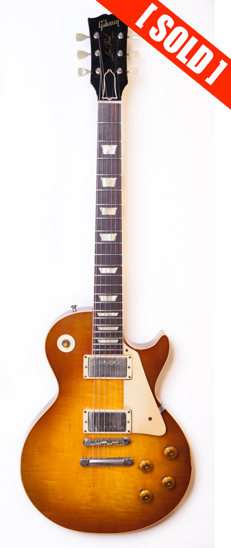  1959 Gibson Les Paul Standard Sunburst Original Case Serial #90830 