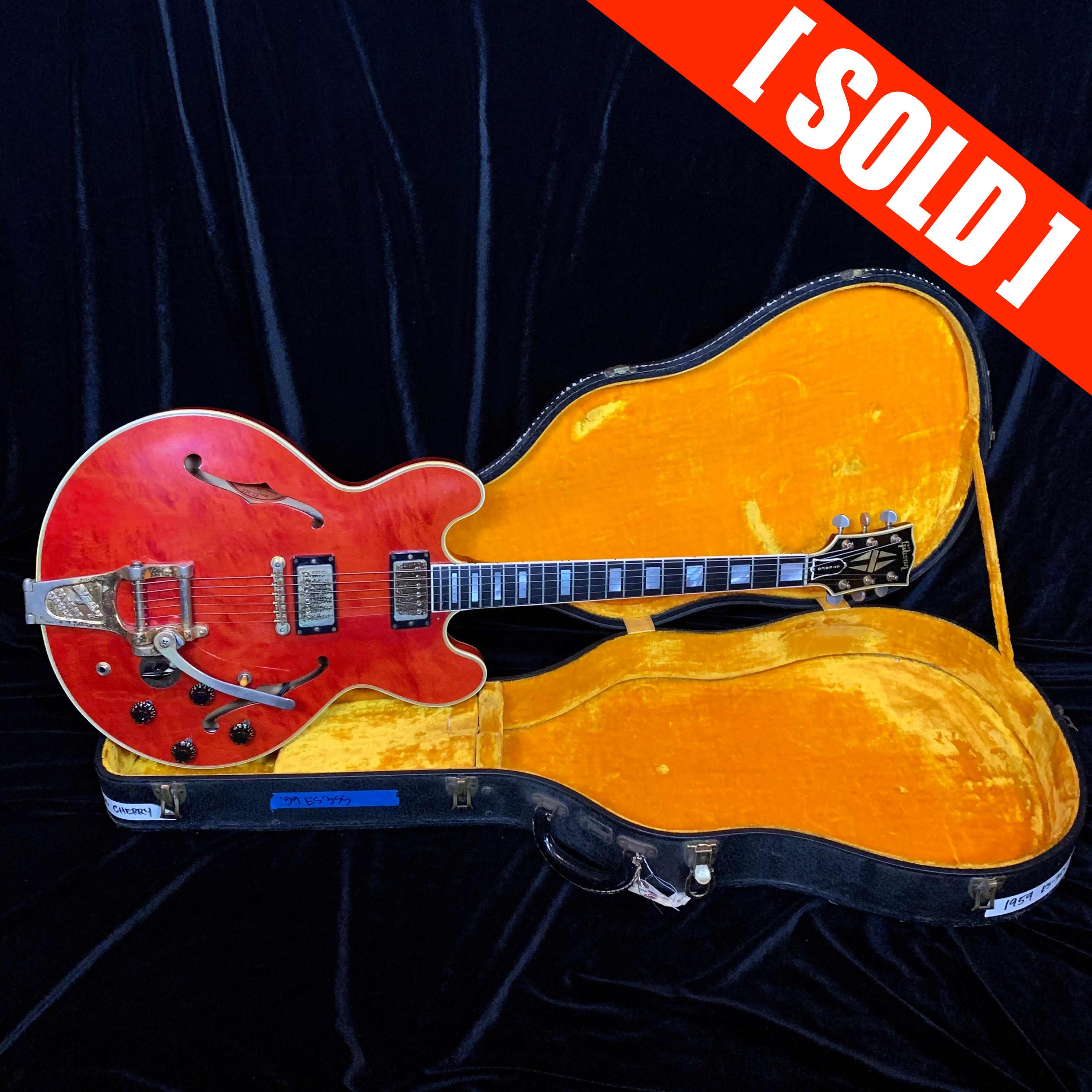 1960 Gibson ES 355 TD Cherry Red SN# A34125
