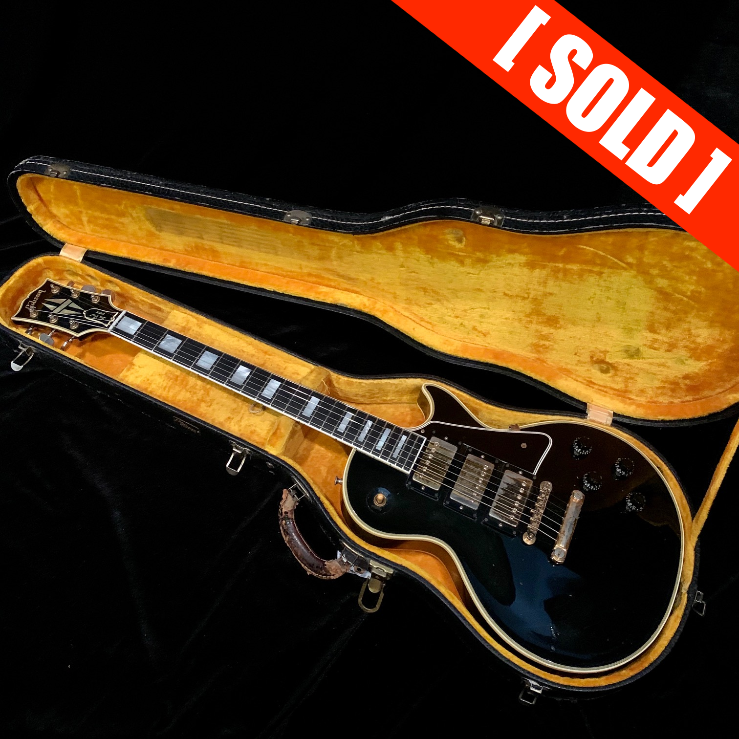 1960 Gibson Les Paul Custom Black Beauty SN# 00625