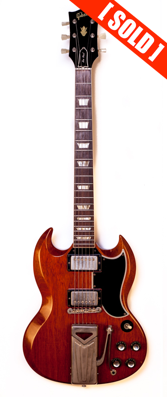 1961 Gibson SG Standard cherry PAF Pickups with original case