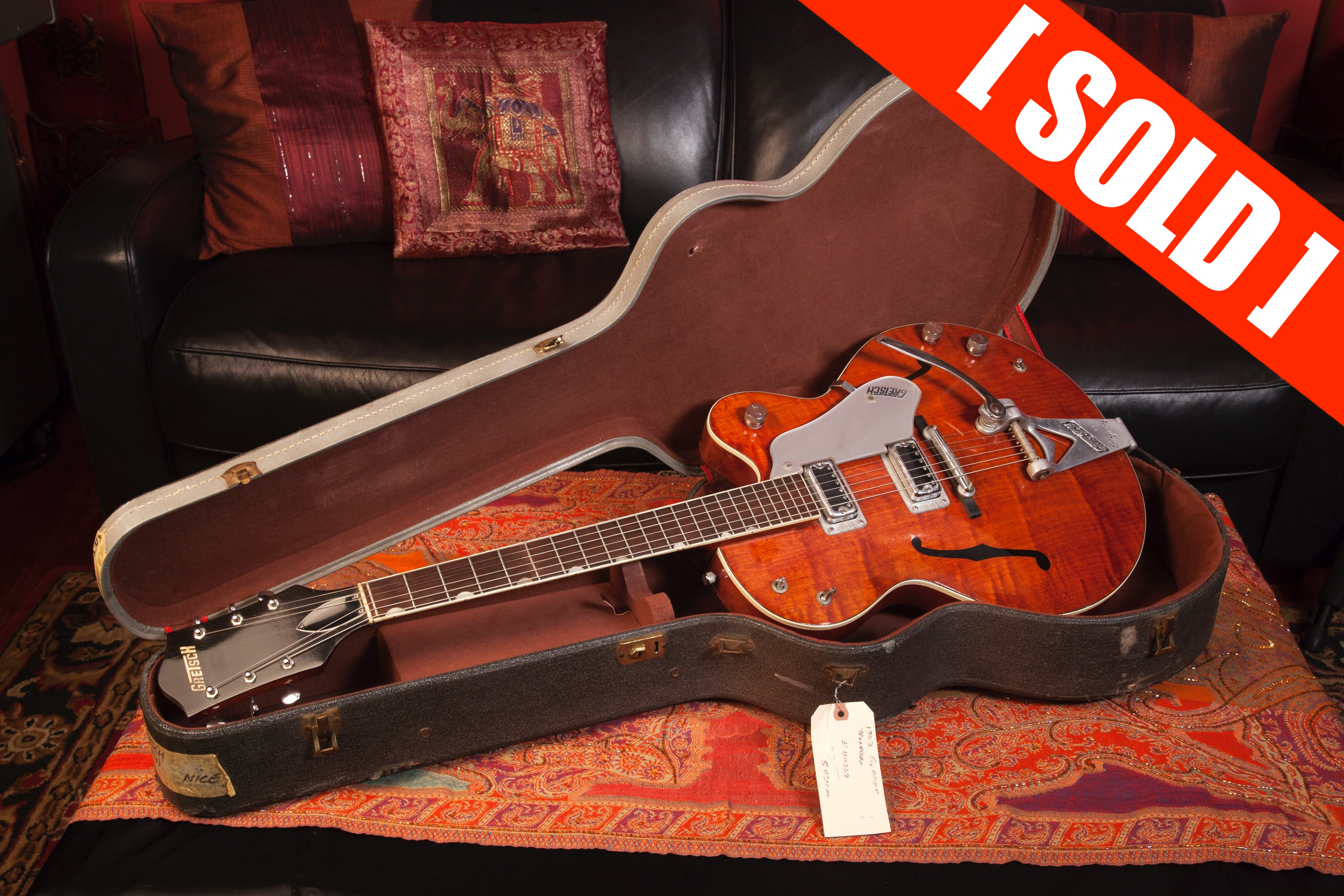 1962 Gretsch Tennessean Burgundy SN 44263