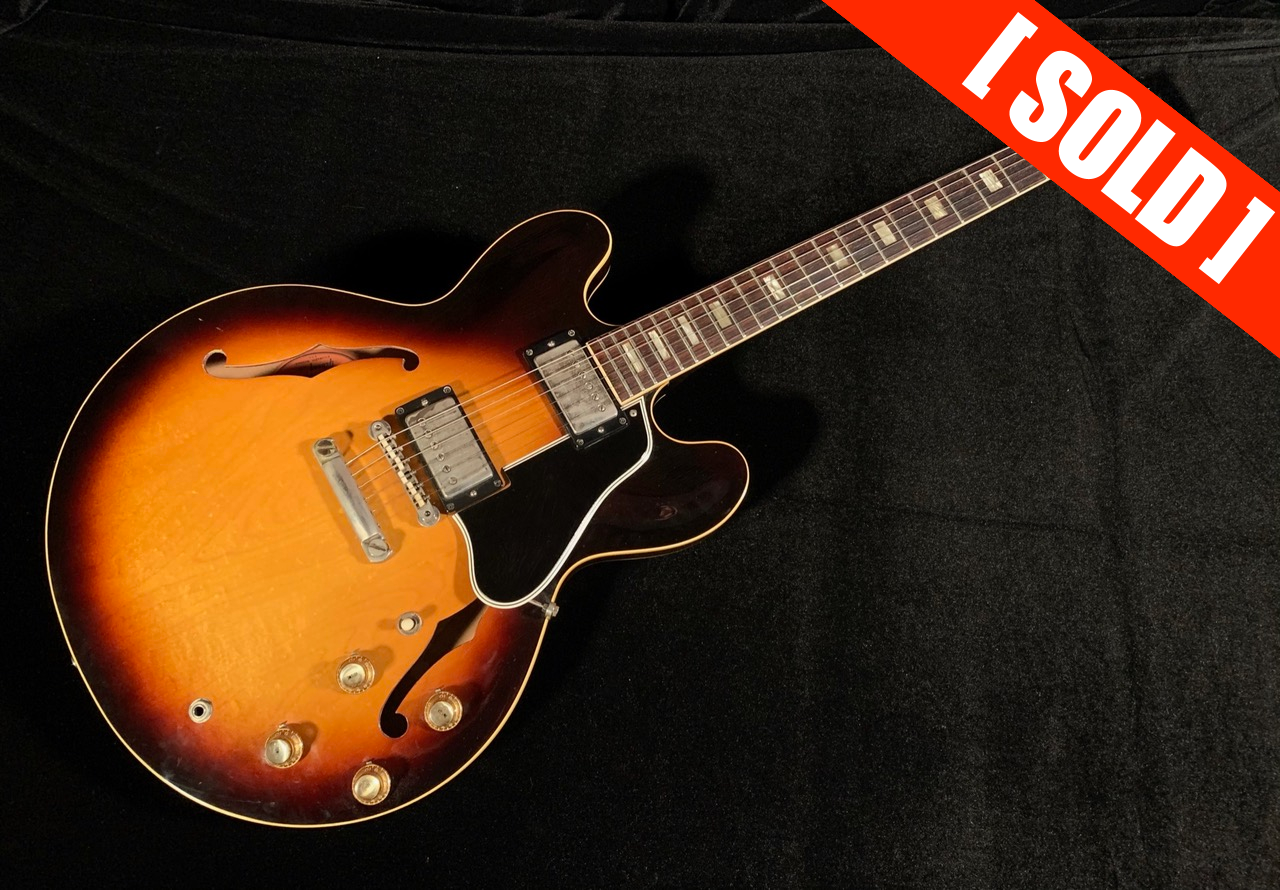 1963 Gibson ES-335 Sunburst SN# 100899