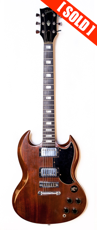 1973 Gibson SG standard brown walnut