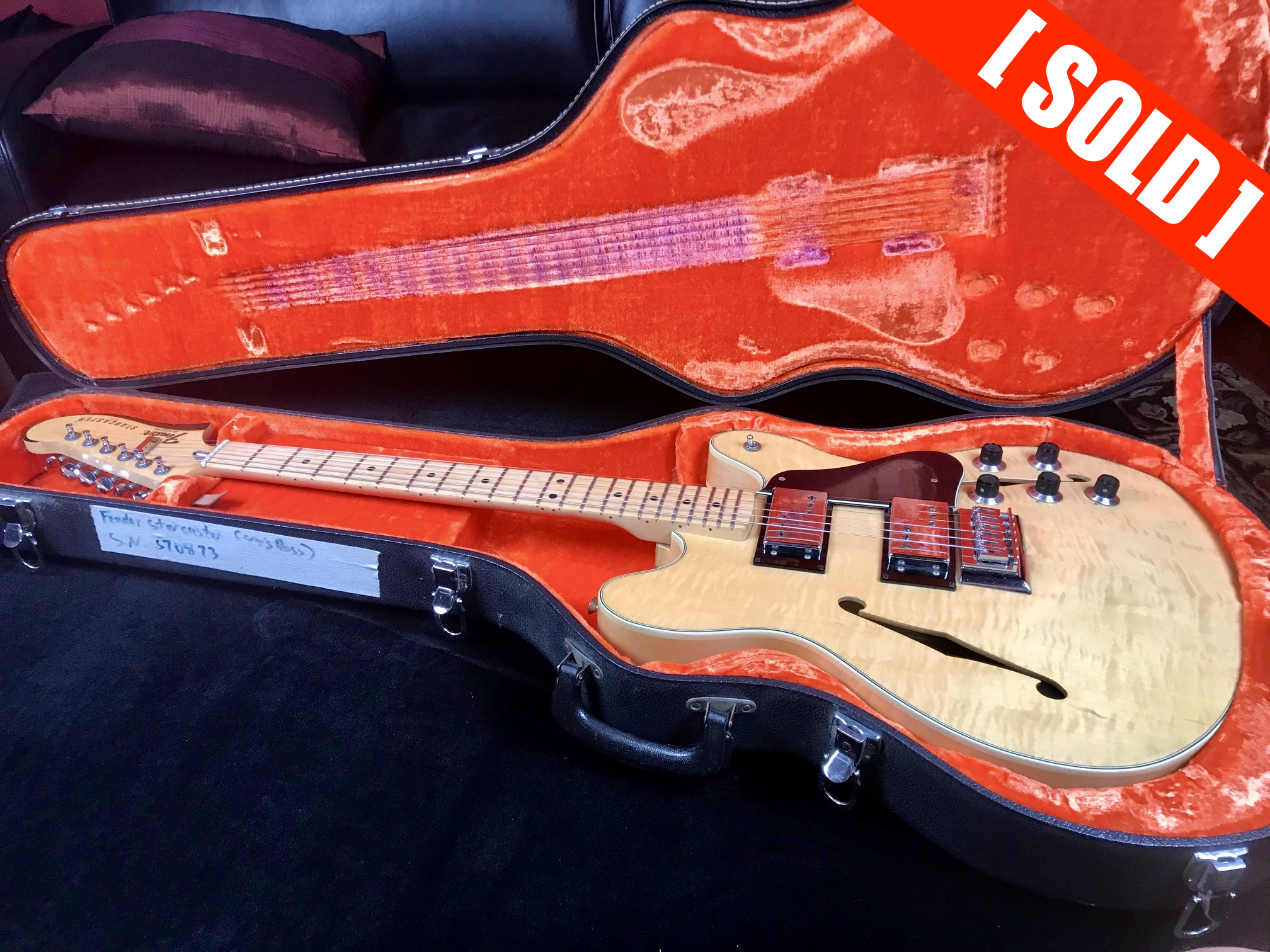 1978 Fender Starcaster Blonde SN S70873