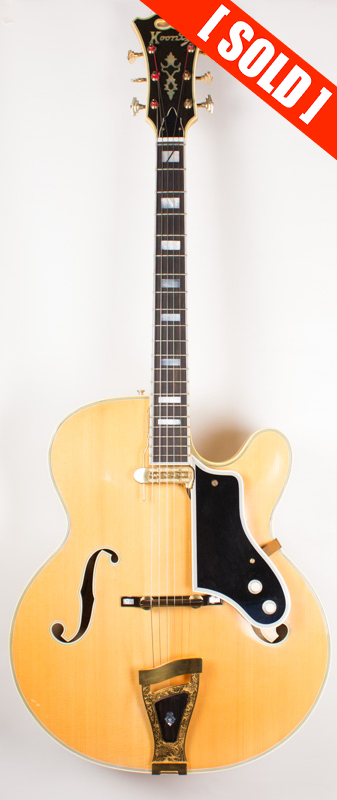 1980's Koontz Full Body Single Cut Floating Pickup Blond