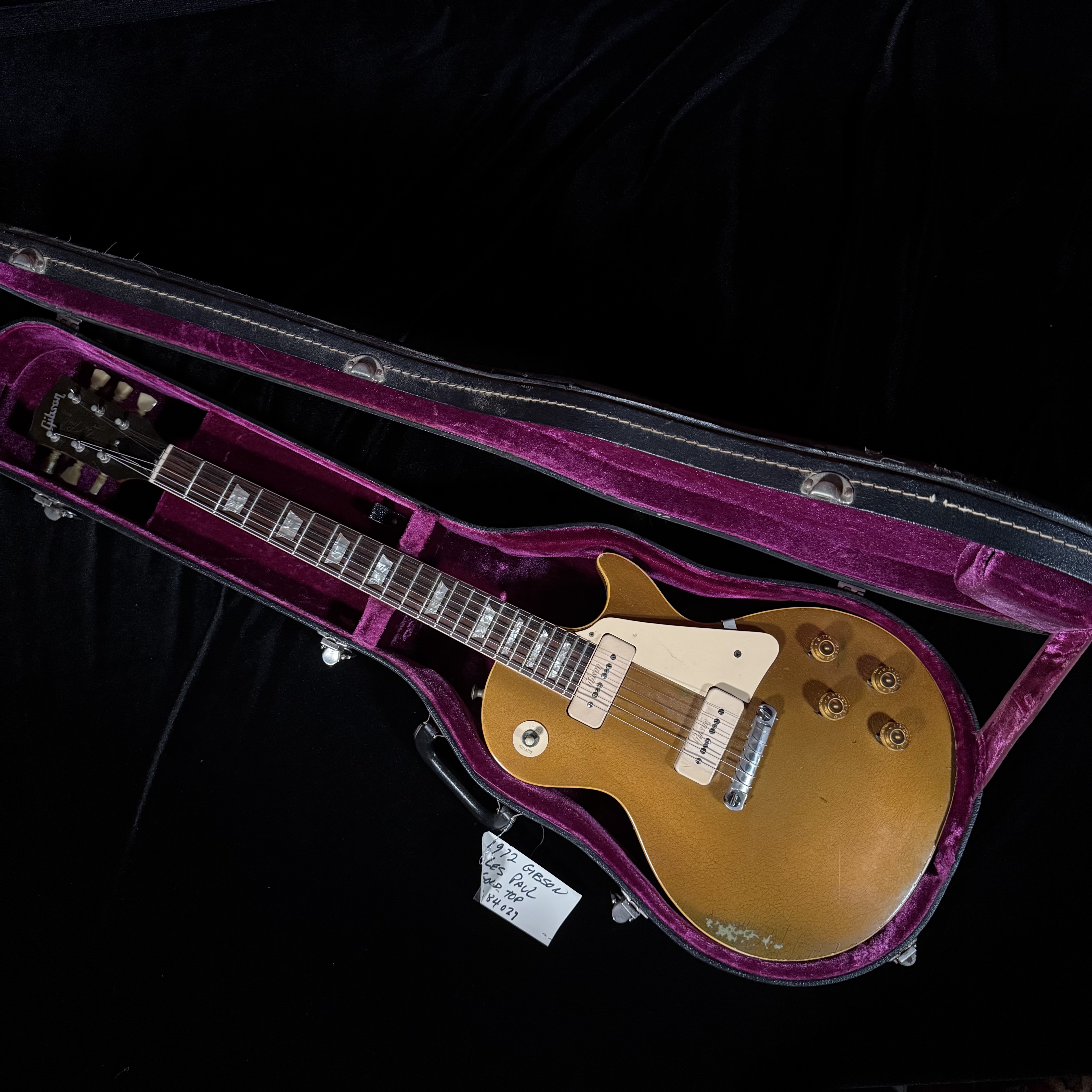 1972 Gibson 1954 Gold Top Reissue (S/N: 684927)