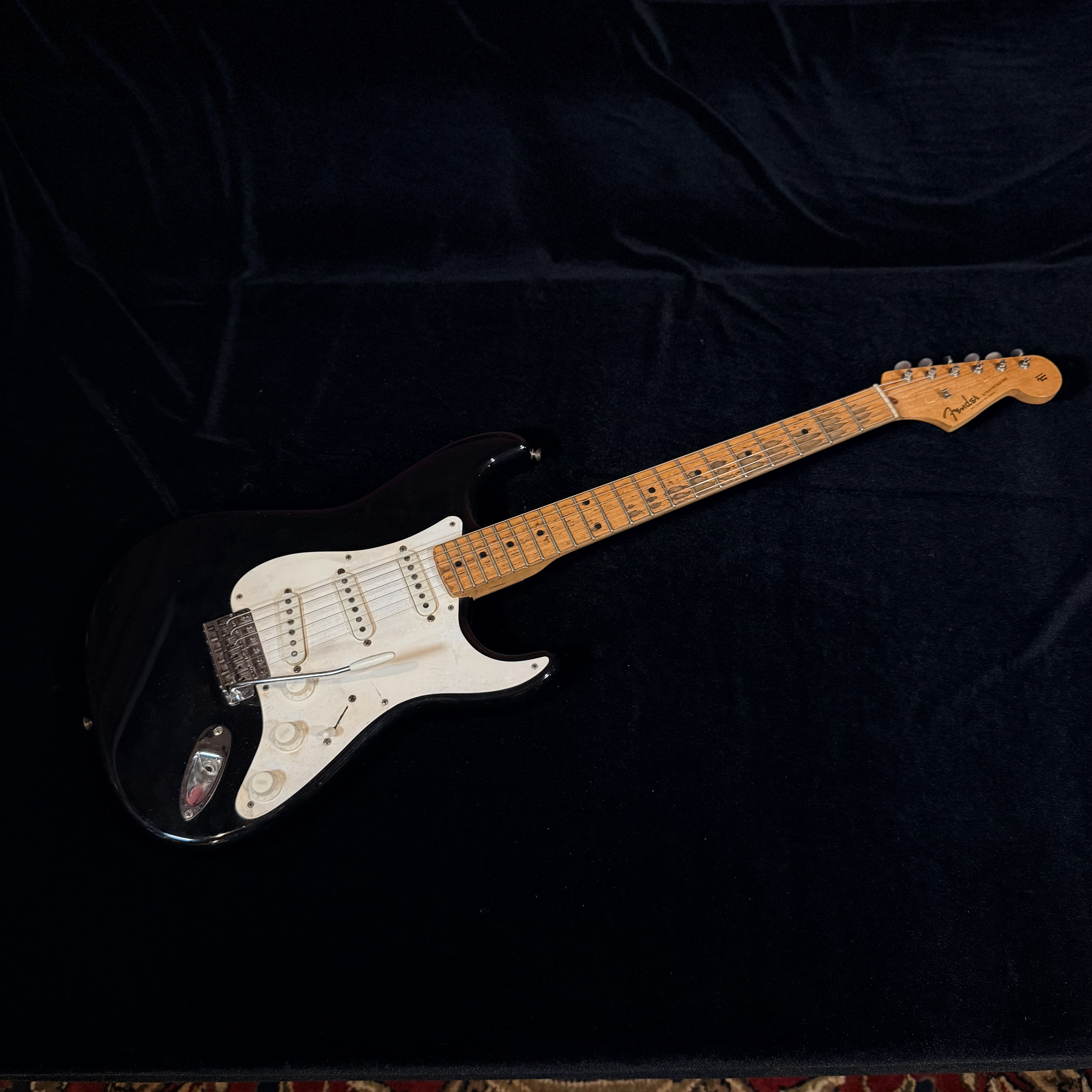 1959 Fender Stratocaster Black Refin SN 36677 
